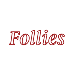 Follies Kebab House logo.